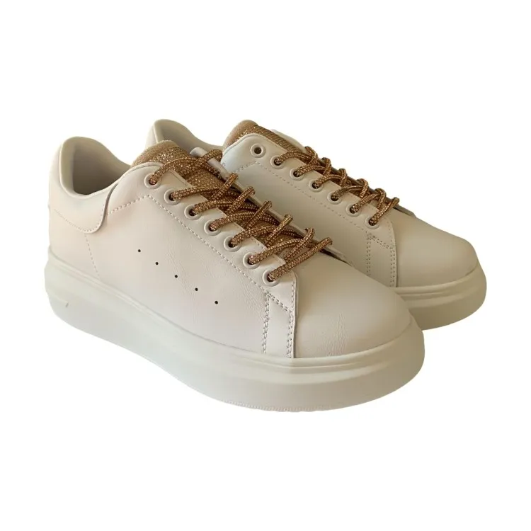 Gold & Gold GB811 Scarpe Donna Sneakers Champagne