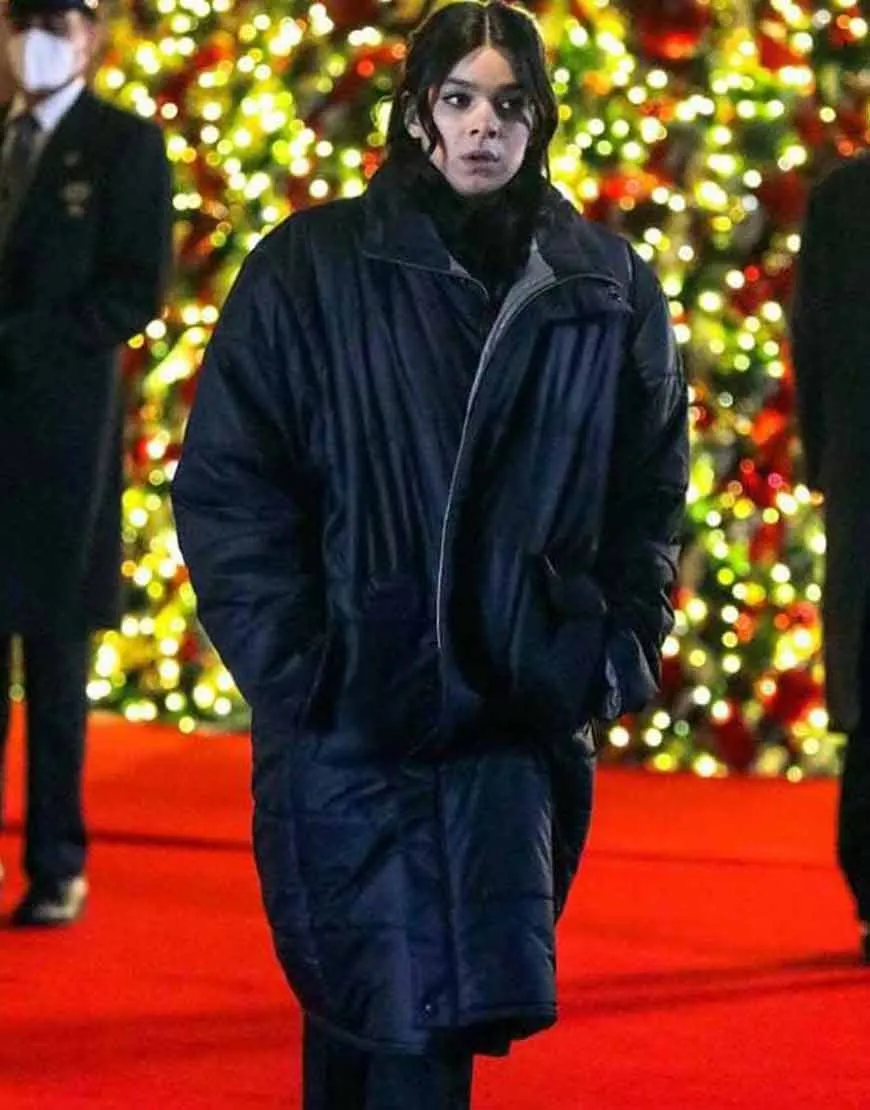 Hawkeye Hailee Steinfeld Black Puffer Coat | Ujackets.com - 45%OFF