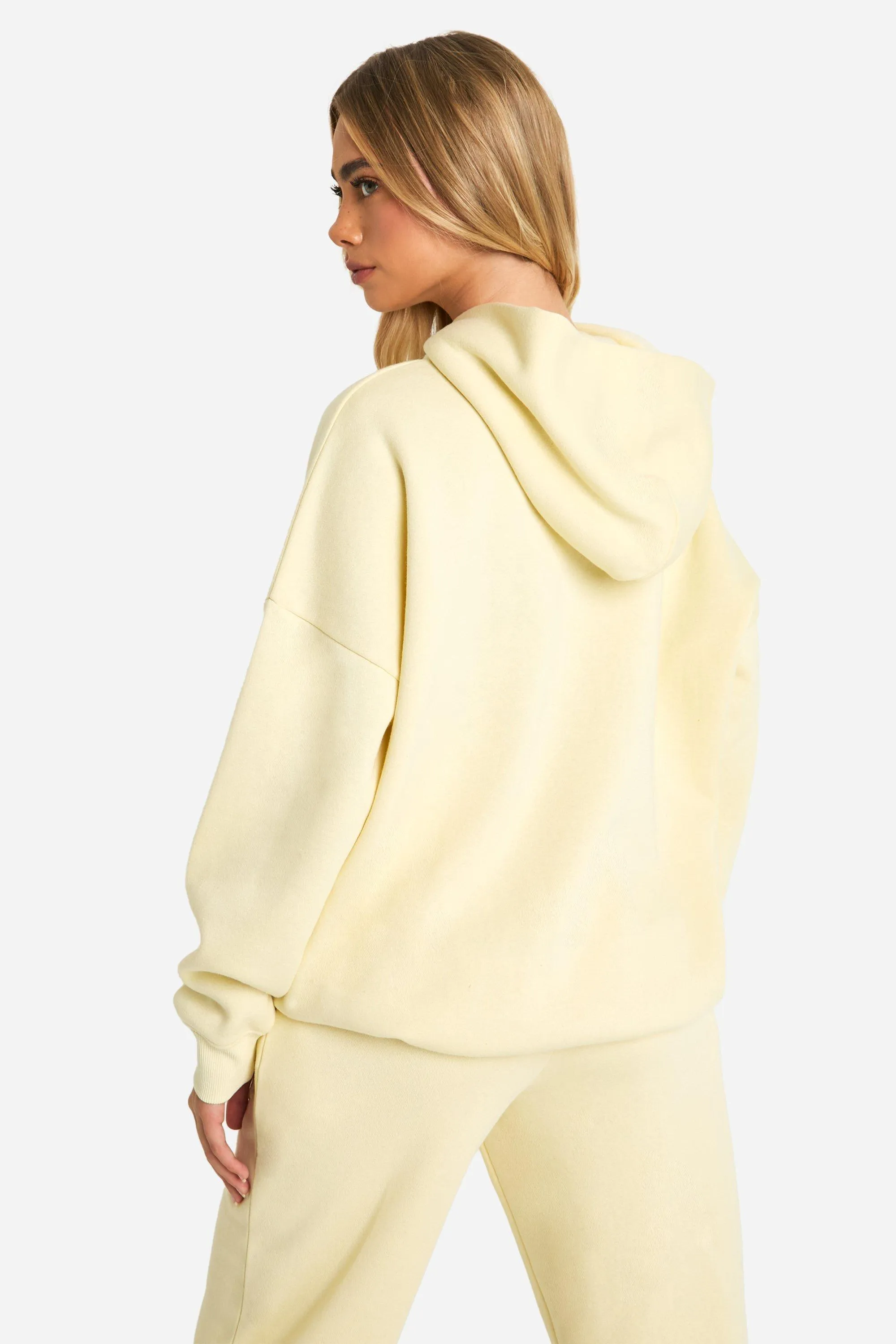 Hoodies & Sweatshirts | Dsgn Bubble Puff Print Overdyed Oversized Hoodie | boohoo