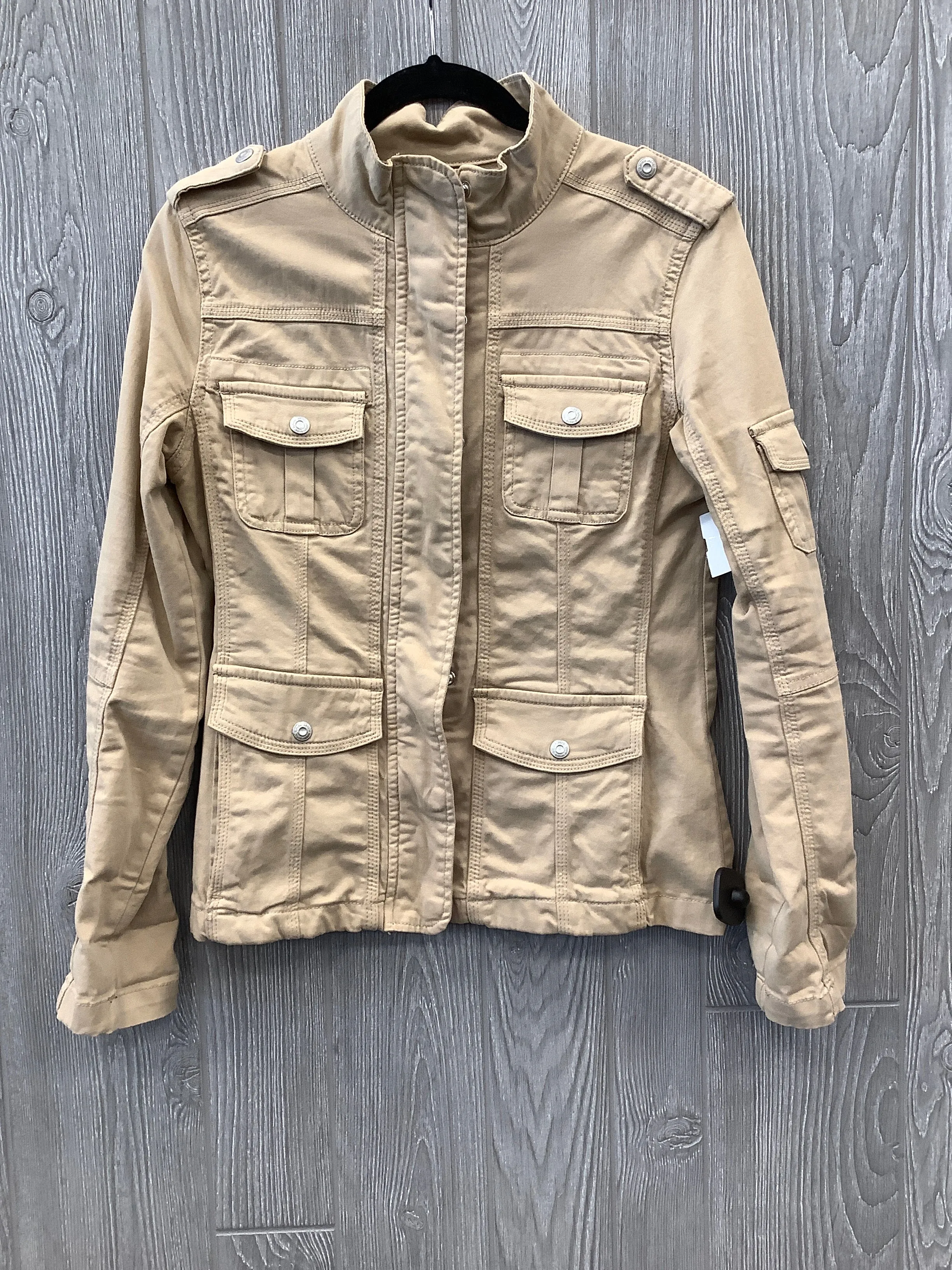 Jacket Utility By Kensie In Tan, Size: S