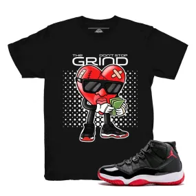 Jordan 11 Bred Grind Shirt