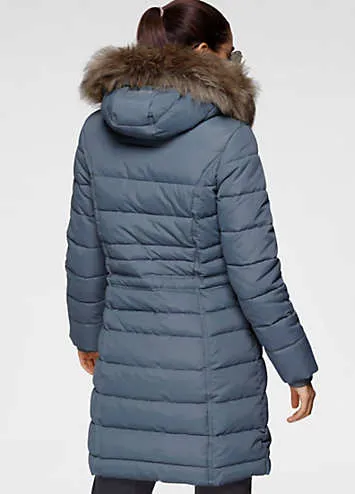 KangaROOS Long Quilted Coat | Grattan