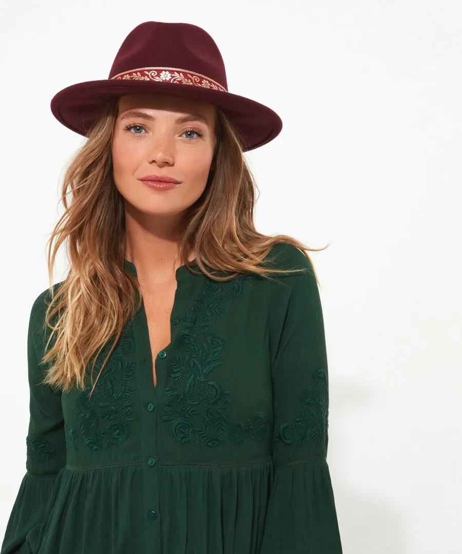 Keep It Sleek Wool Fedora