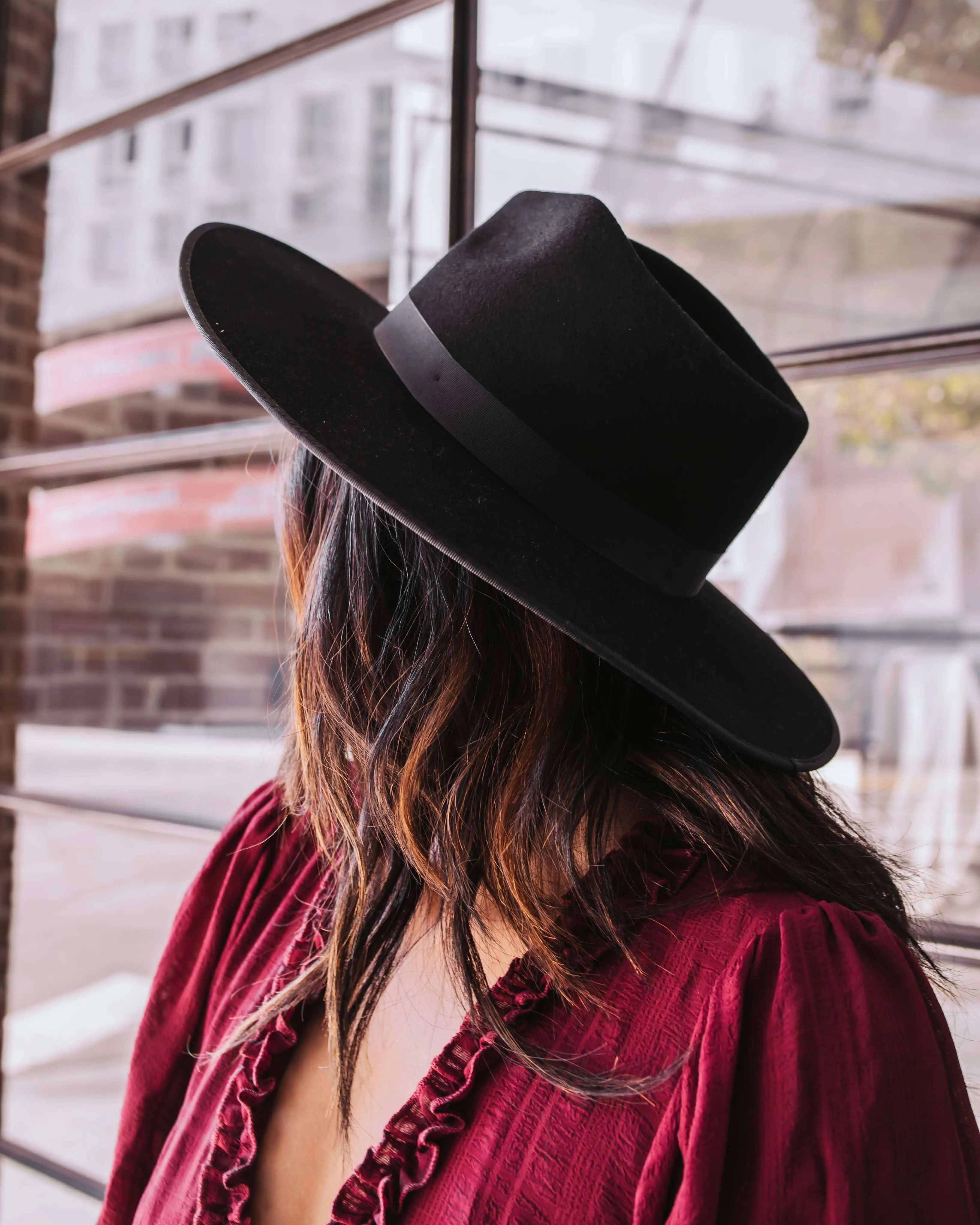 Lack of Color - Black Noir Rancher fedora hat