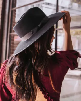 Lack of Color - Black Noir Rancher fedora hat