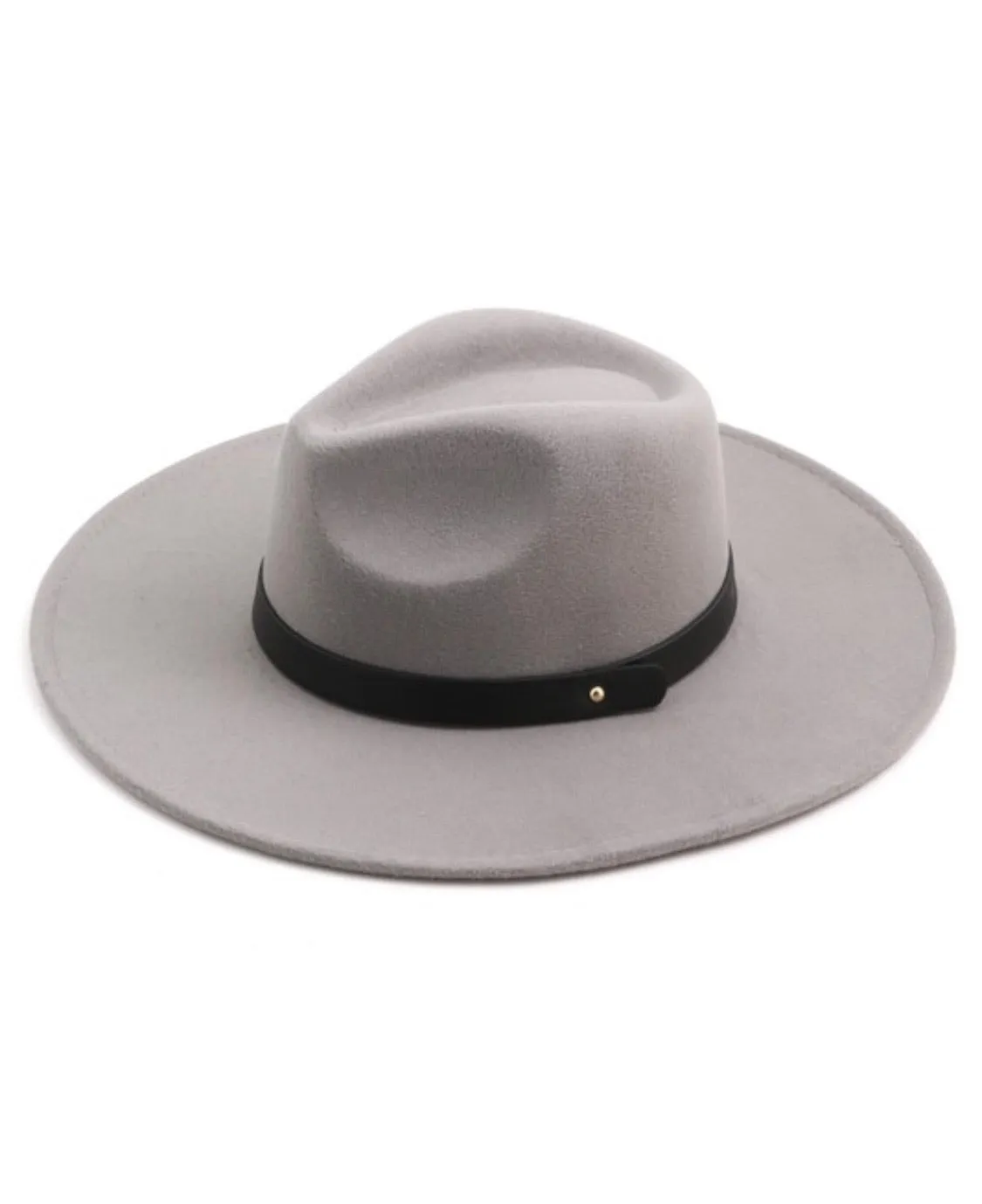 Leather Strapped Fedora