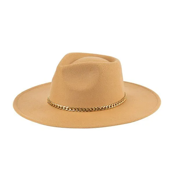 Linda Fashionista Chain Fedora