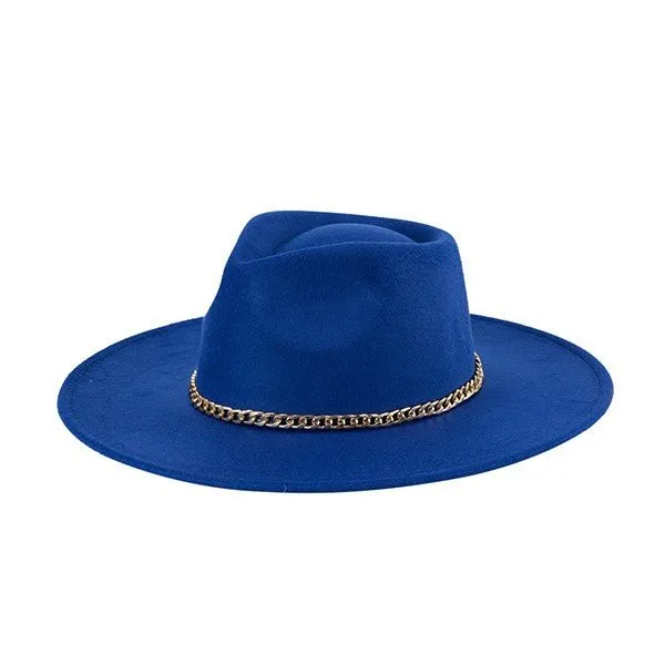 Linda Fashionista Chain Fedora