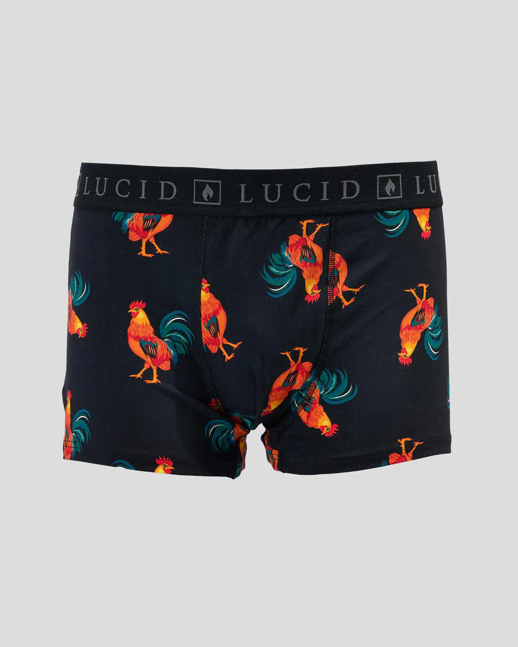 Lucid Rooster Fitted Boxer Shorts