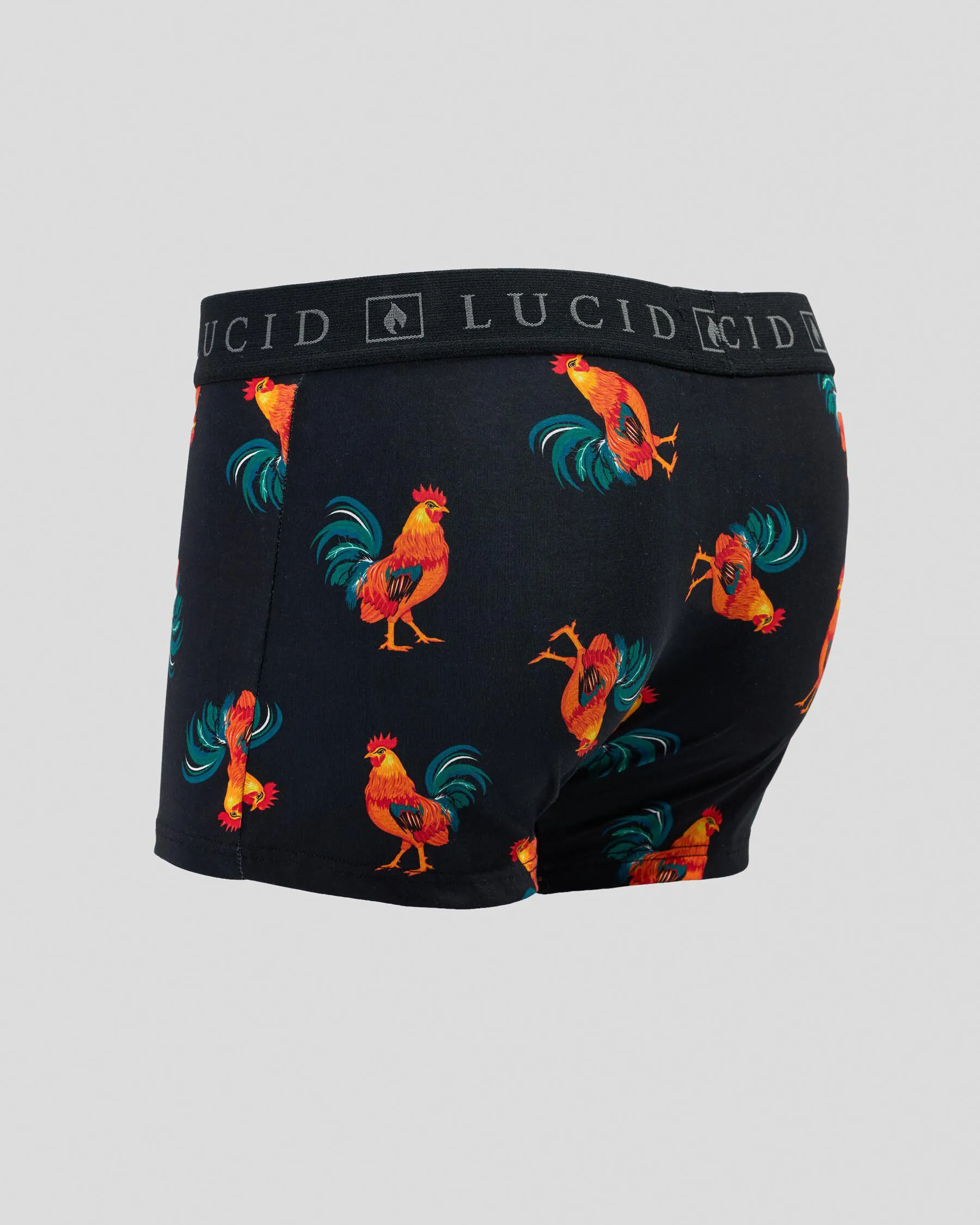 Lucid Rooster Fitted Boxer Shorts