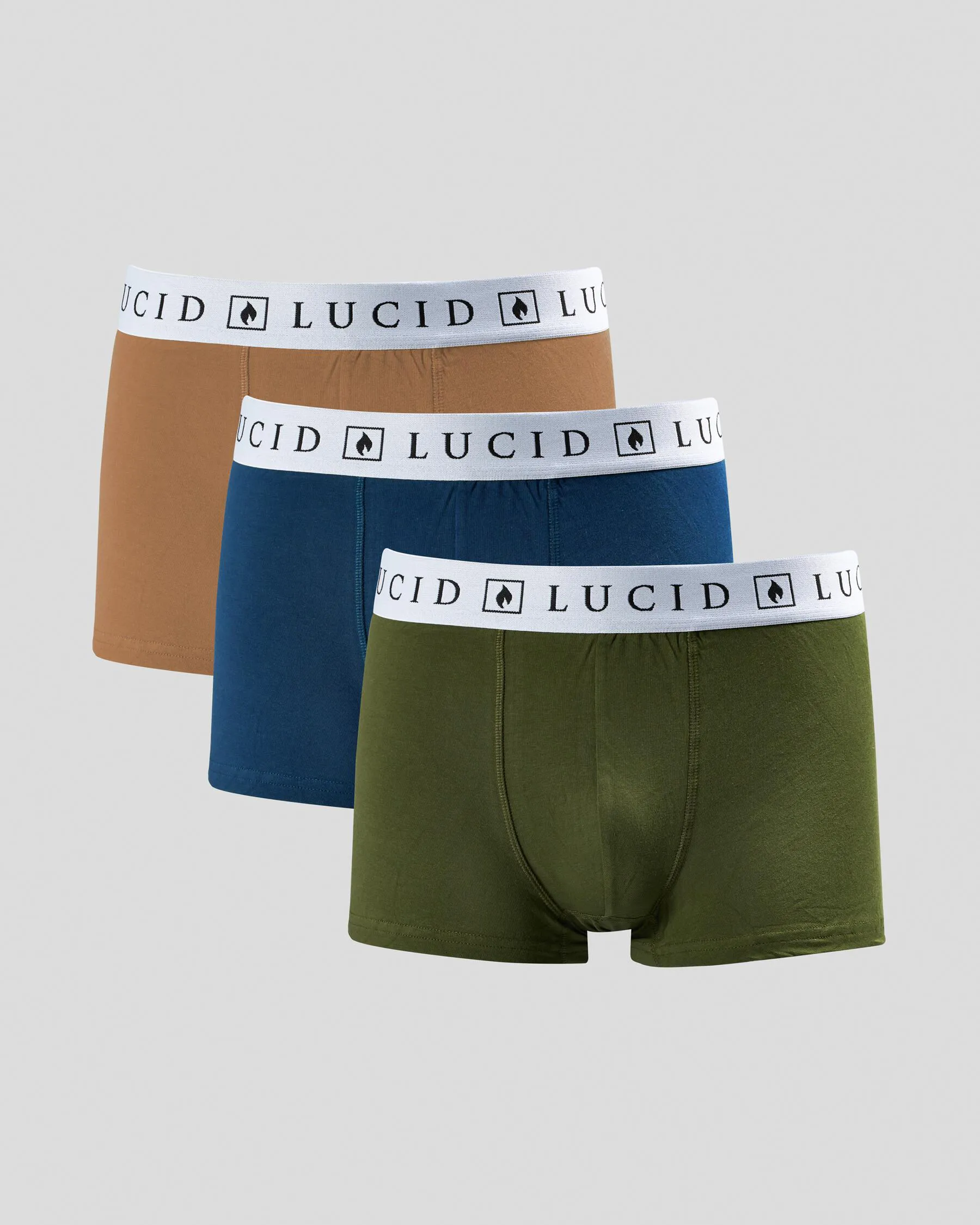 Lucid Routine Fitted Boxer Shorts 3 Pack