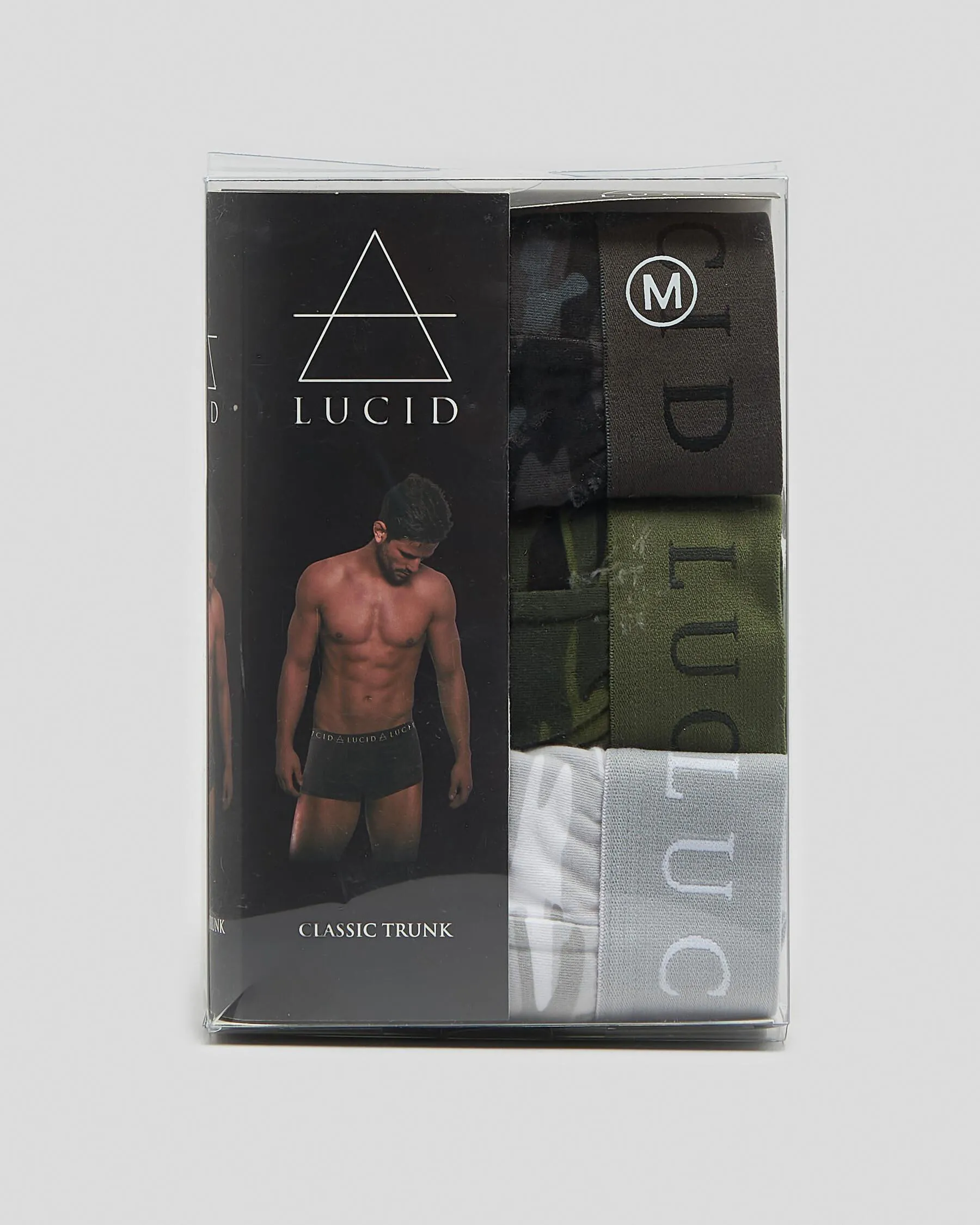 Lucid Stealth Fitted Boxer Shorts 3 Pack