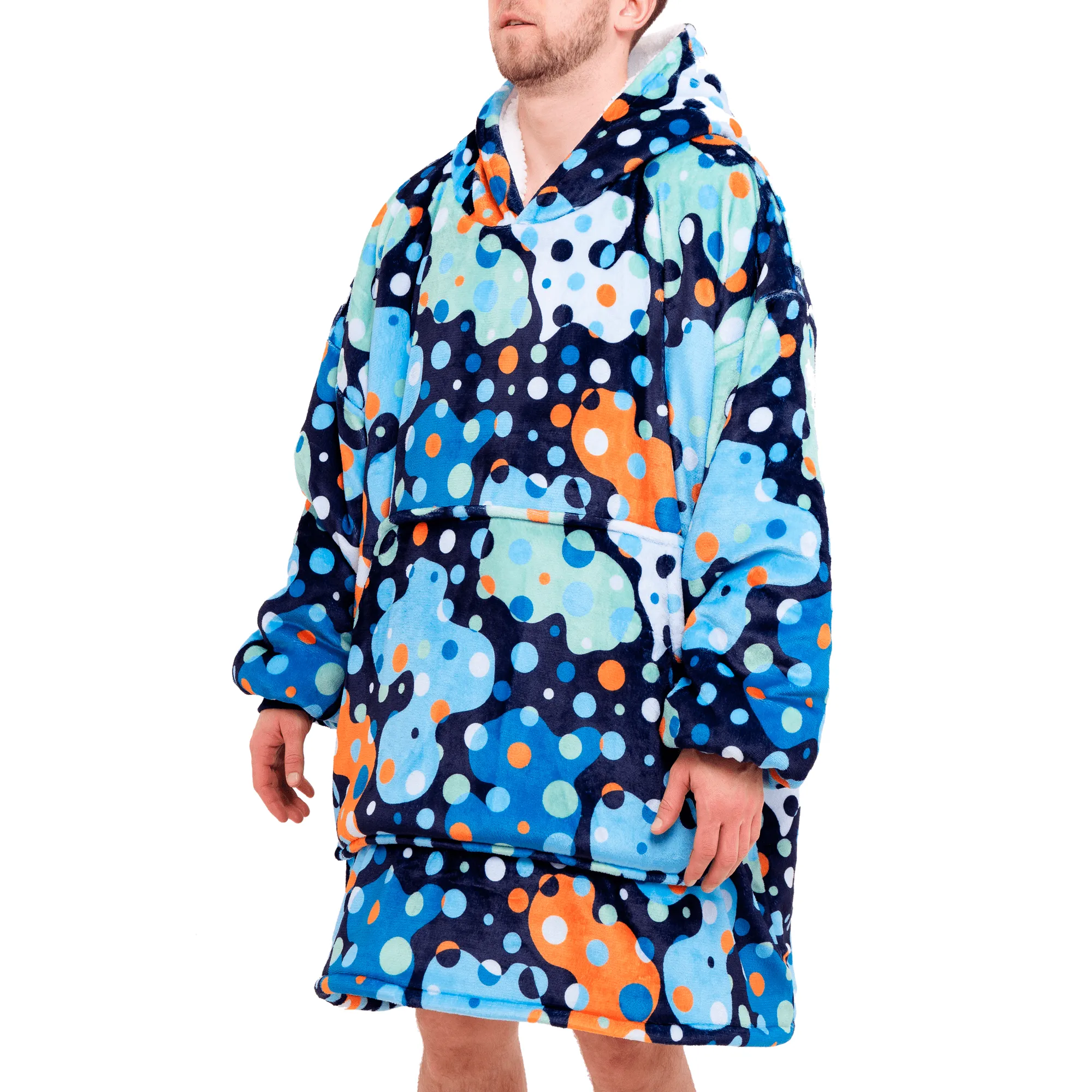 Luxury Oversized Hoodie - Space Balls