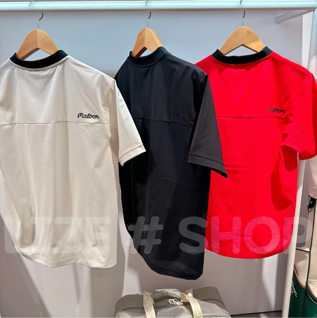 Malbon Golf  |Plain Short Sleeves Logo T-Shirts