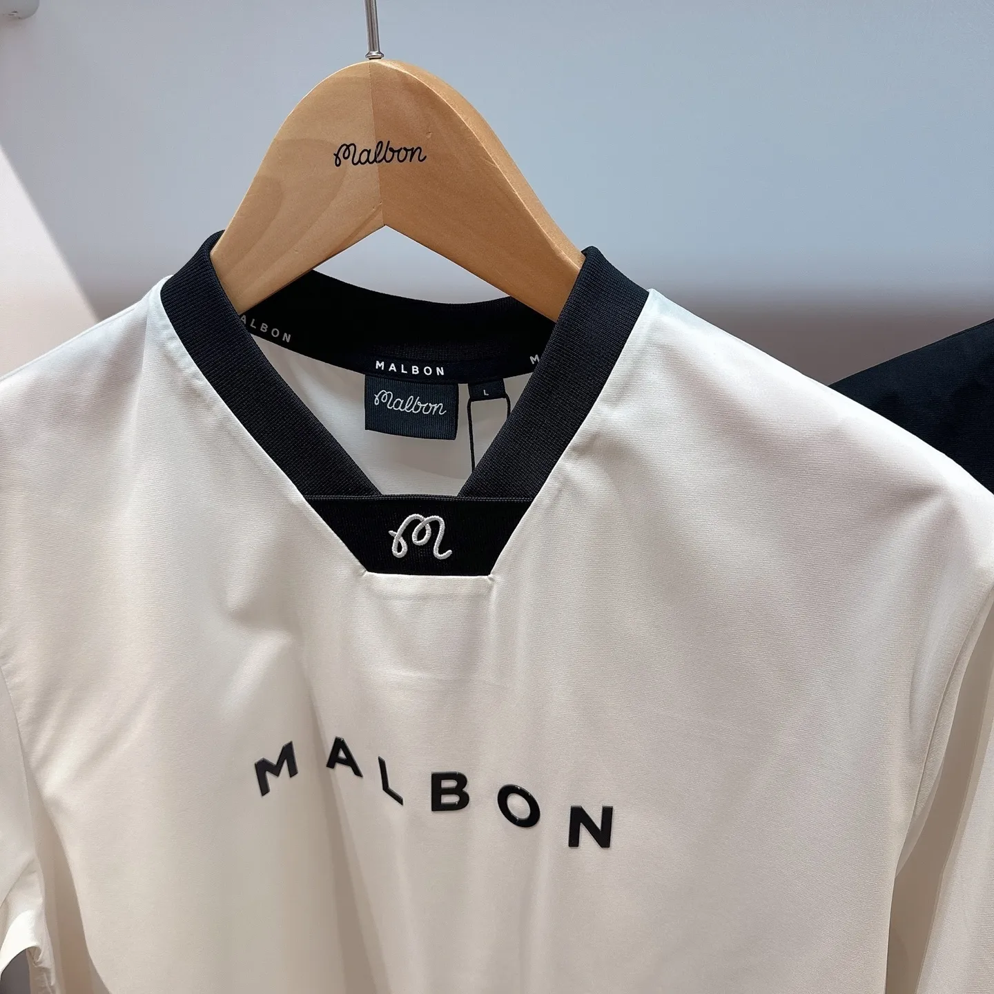 Malbon Golf  |Plain Short Sleeves Logo T-Shirts