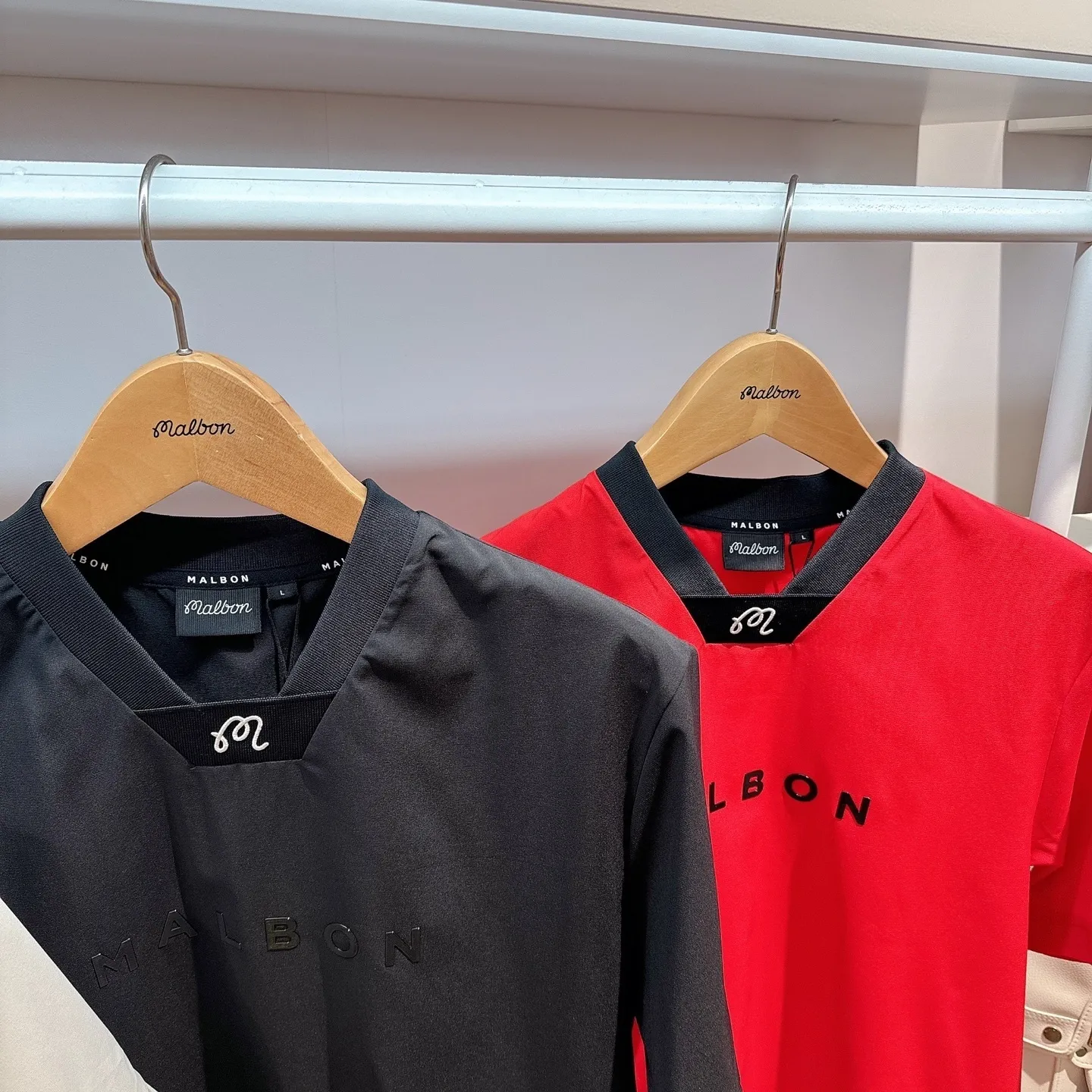 Malbon Golf  |Plain Short Sleeves Logo T-Shirts