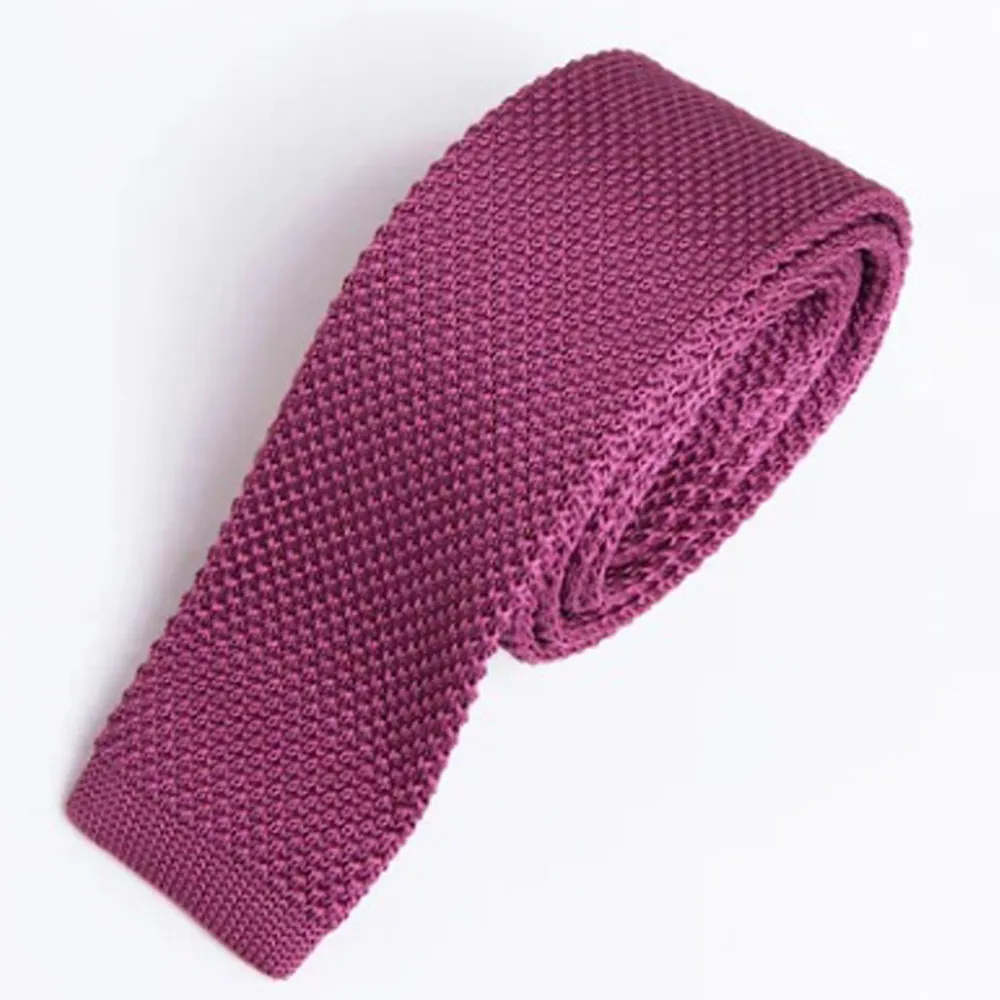 Marc Darcy Berry Pink Smart Knitted Tie