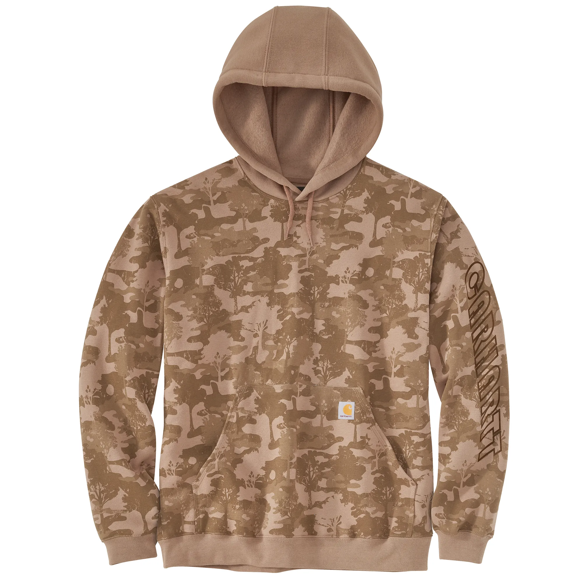 Men's Loose Fit Midweight Camo Graphic Sweatshirt