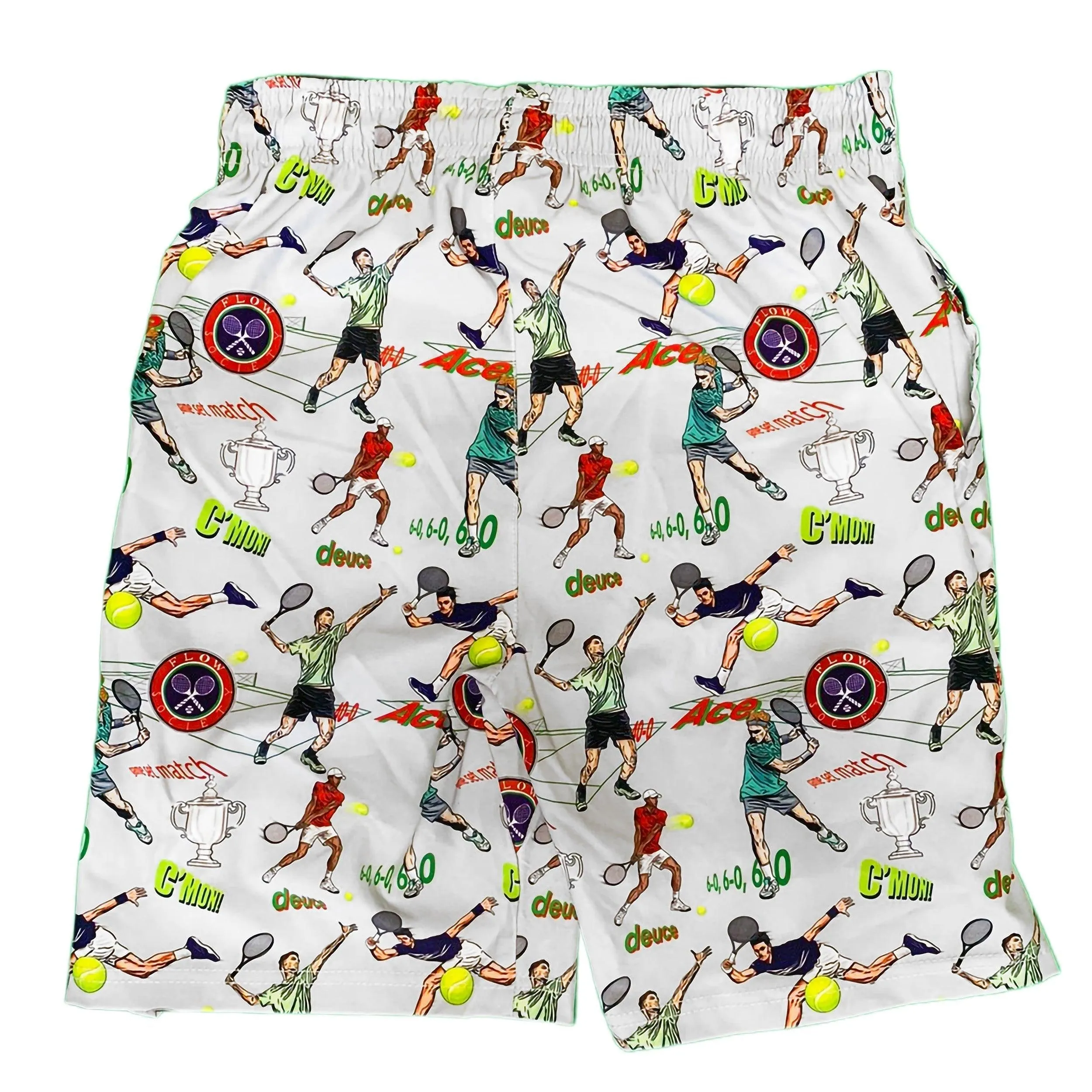 Mens Tennis Flow 9 Short White