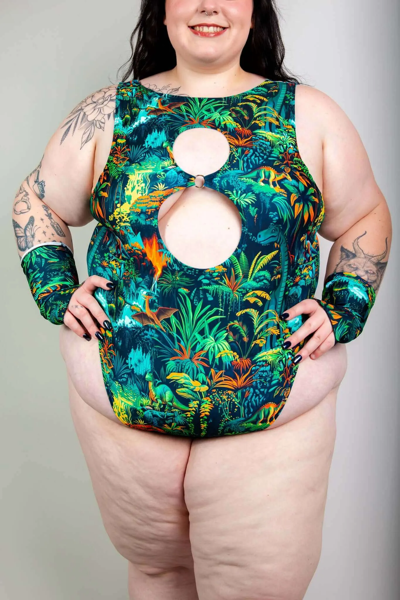 Mesozoic Keyhole Bodysuit