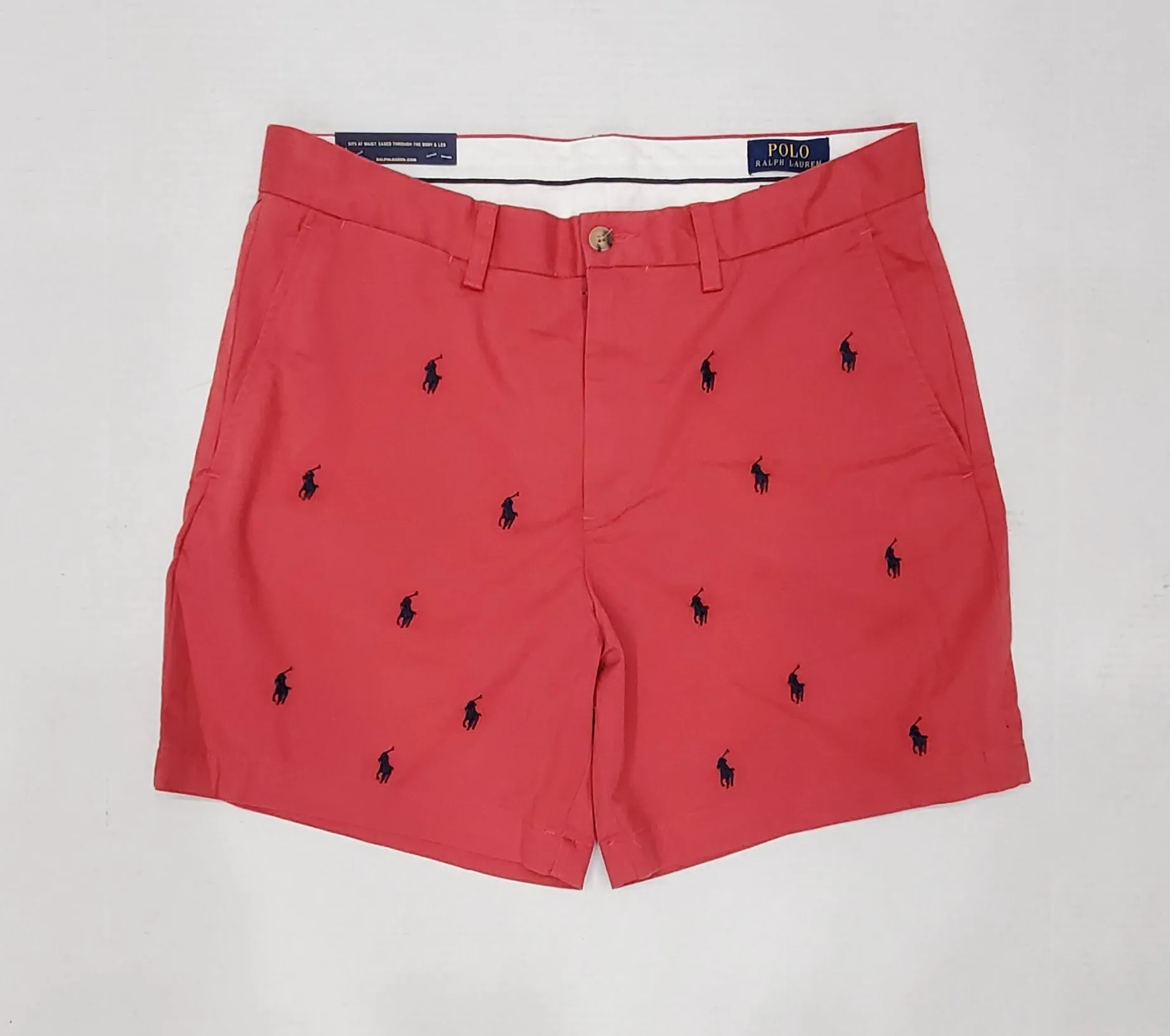 Nwt Polo Ralph Lauren Nantucket Allover Print Small Pony Classic Fit Shorts