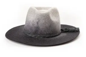 Ombre Grey Fedora