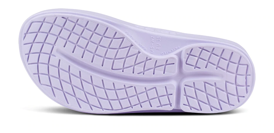 Oofos Womens OOriginal Thong Sandal- Lavender