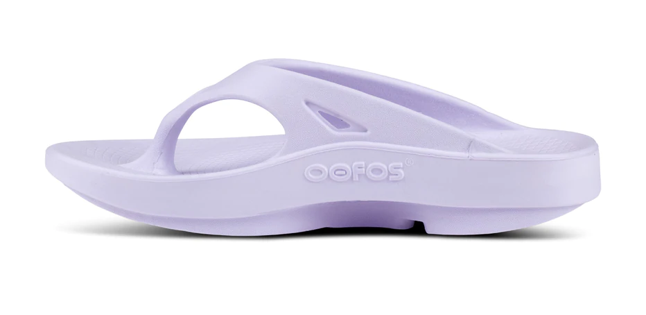 Oofos Womens OOriginal Thong Sandal- Lavender