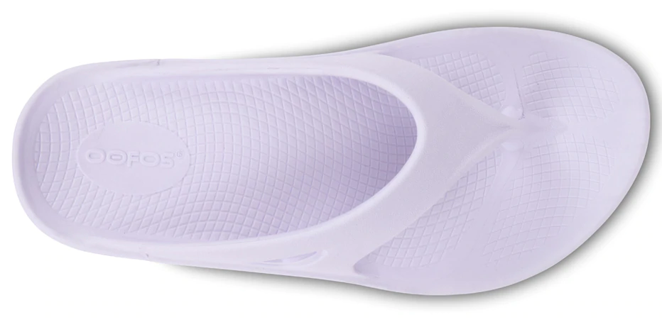 Oofos Womens OOriginal Thong Sandal- Lavender