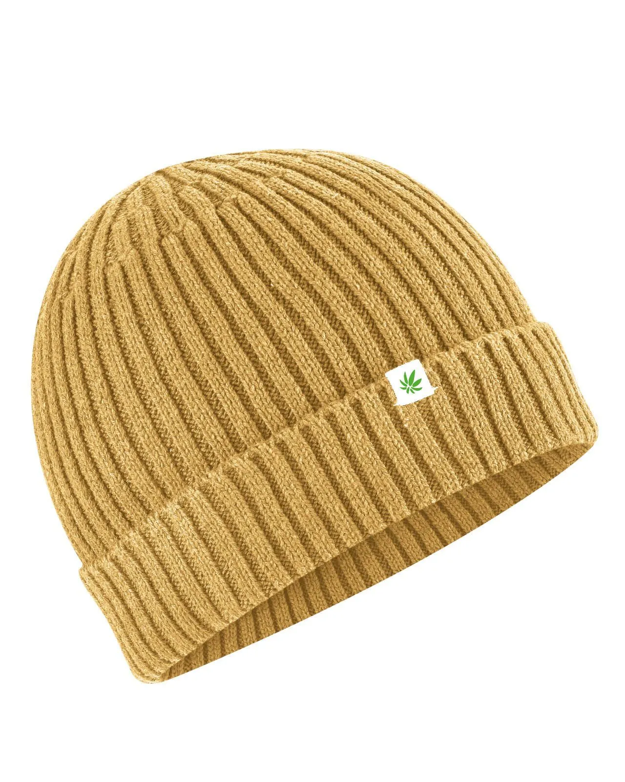 Organic Hemp & Cotton Cuffed Beanie Hat