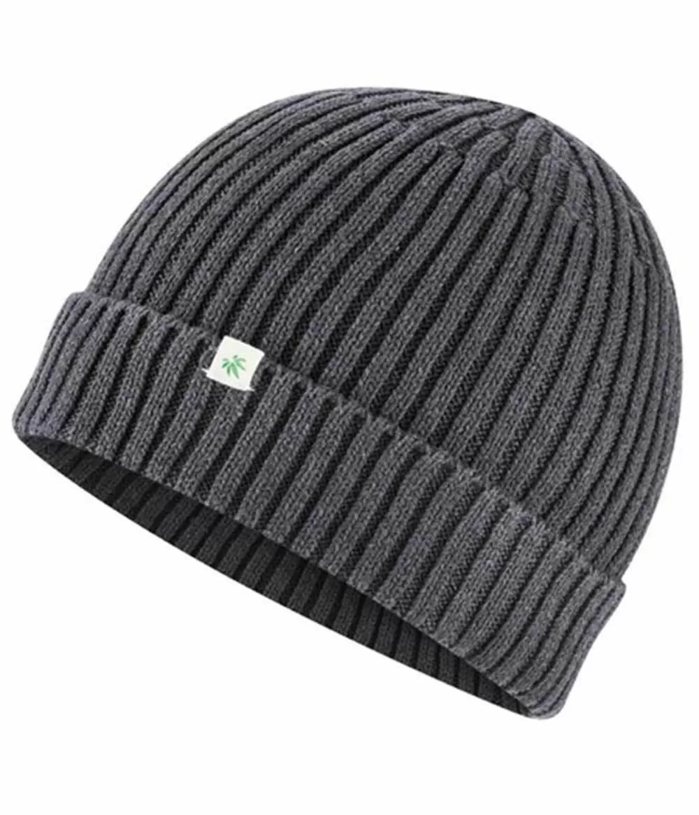 Organic Hemp & Cotton Cuffed Beanie Hat