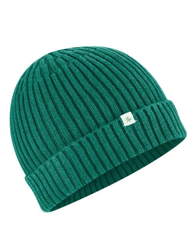 Organic Hemp & Cotton Cuffed Beanie Hat