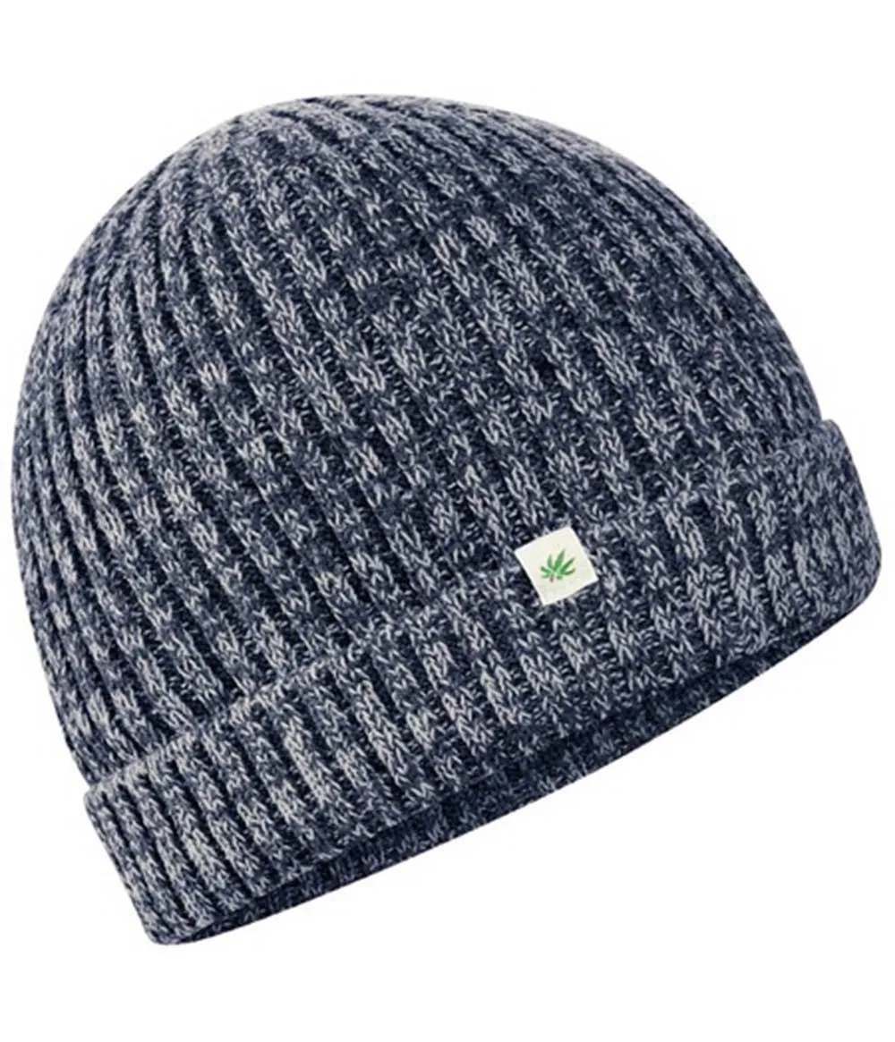 Organic Hemp & Cotton Cuffed Beanie Hat