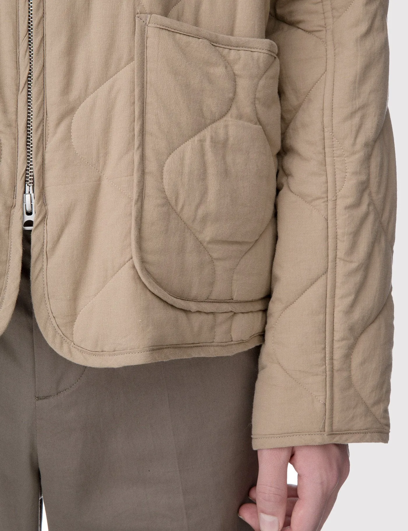 Our Legacy Liner Jacket - Drab Voile Brown