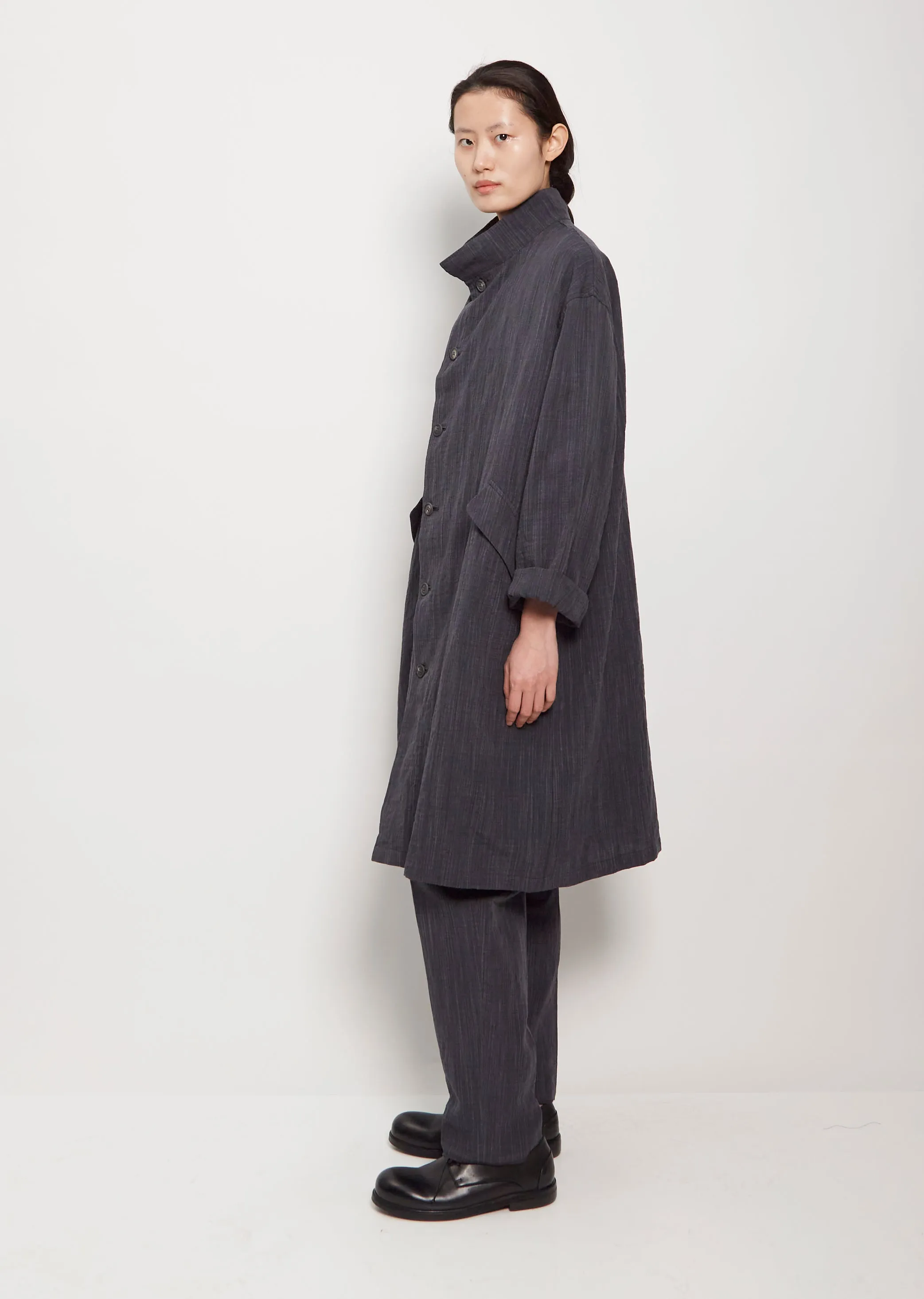 Oversize Linen Cotton Coat