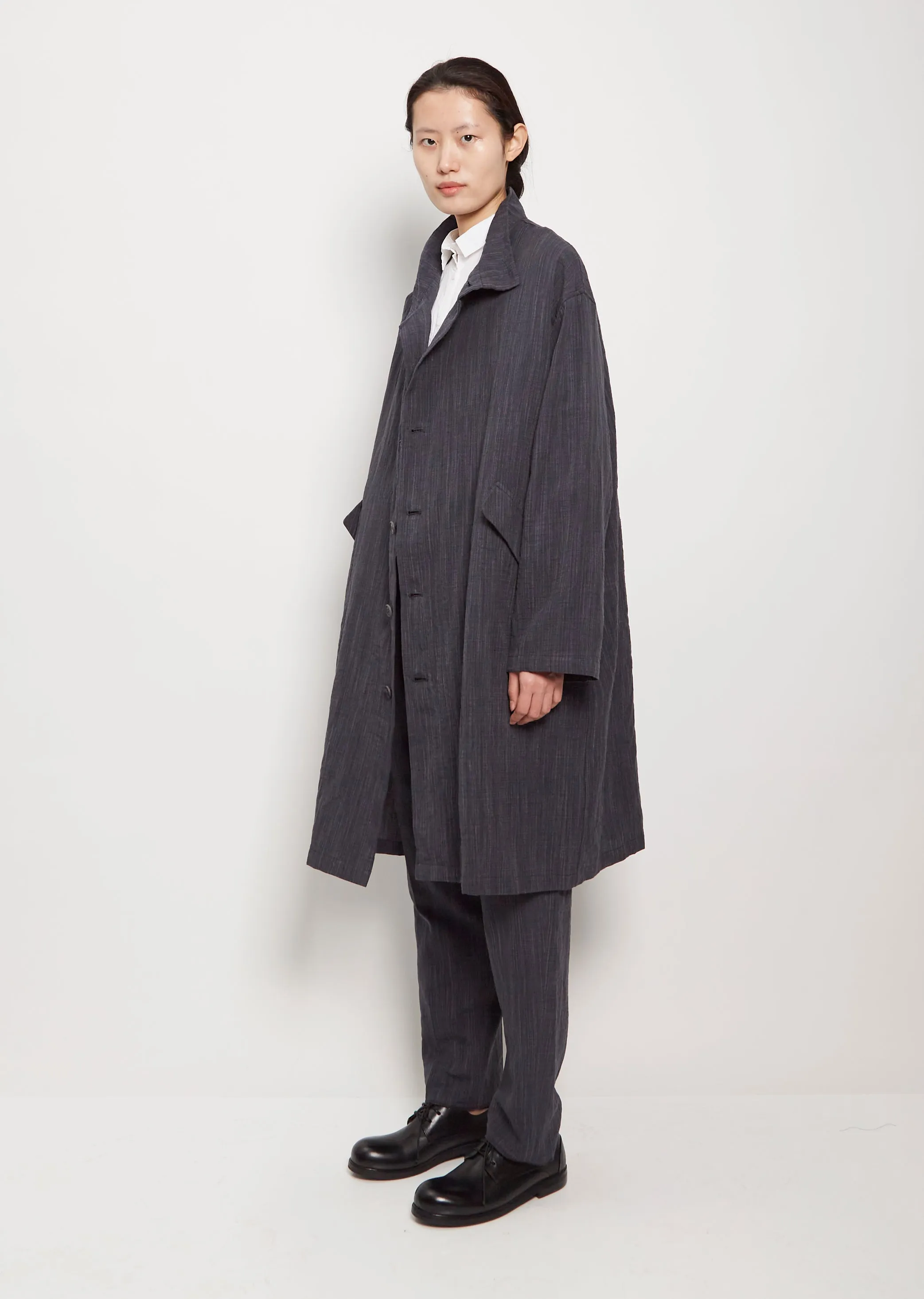 Oversize Linen Cotton Coat