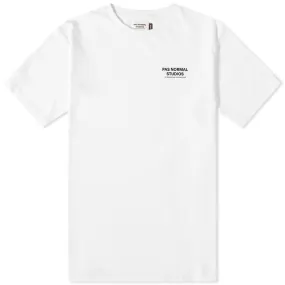 Pas Normal PNS Small Logo T-ShirtWhite