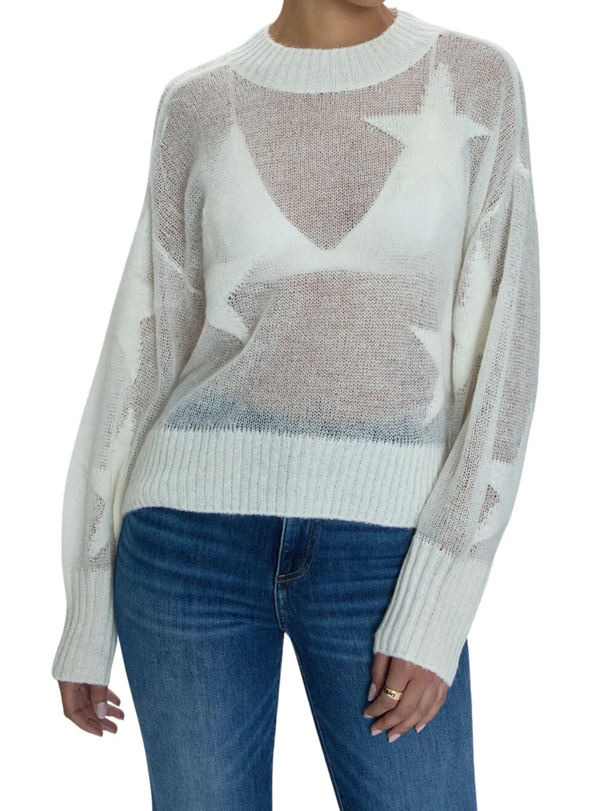 Pistola Joslyn Ivory Star Sweater