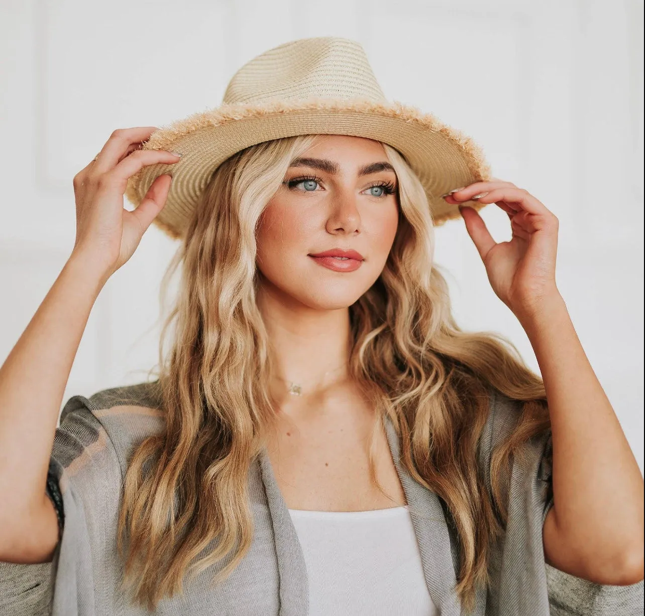 Pretty Simple s Camille Sun Fedora with Geometric Band