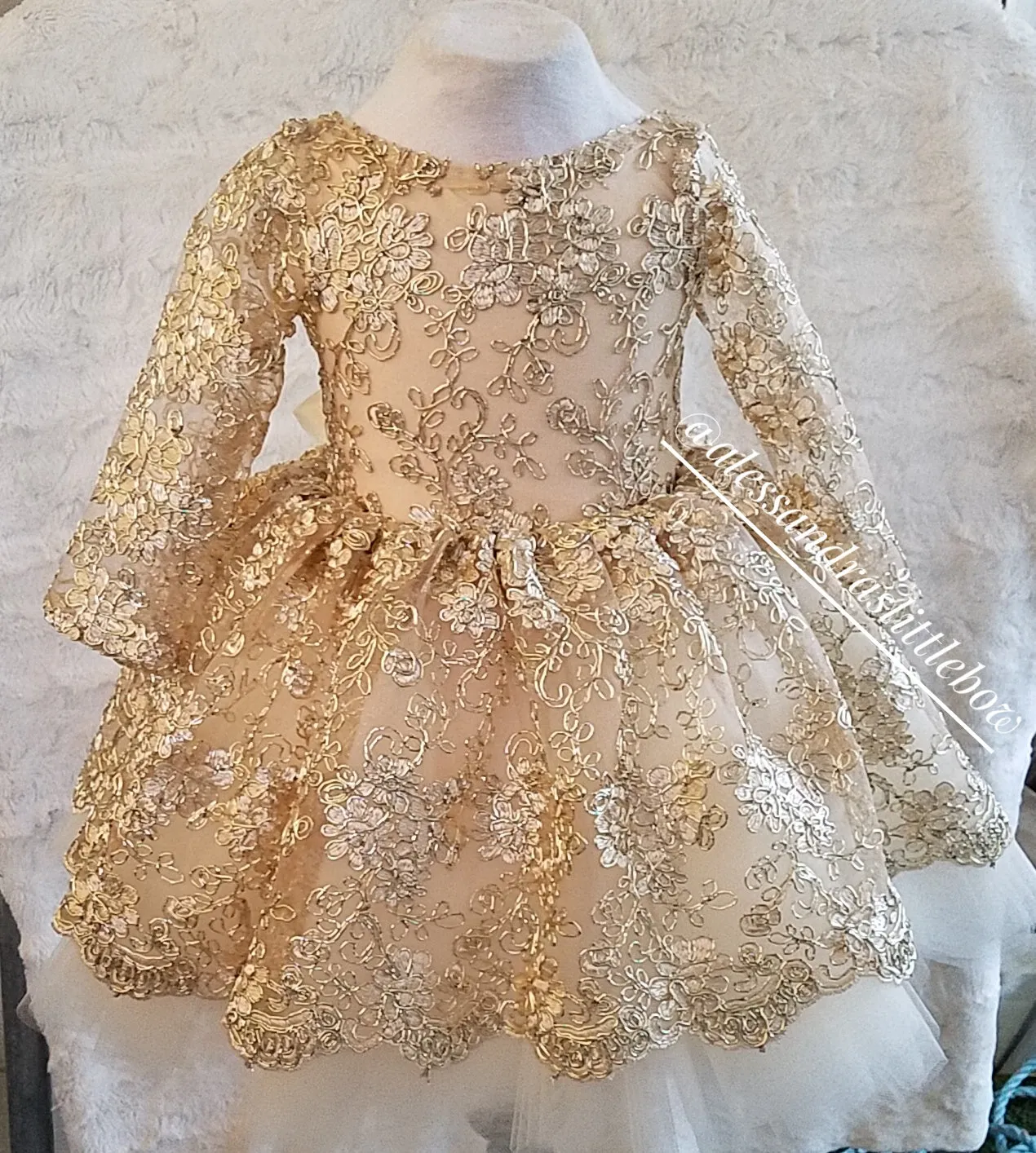 Princess Amber Couture Dress