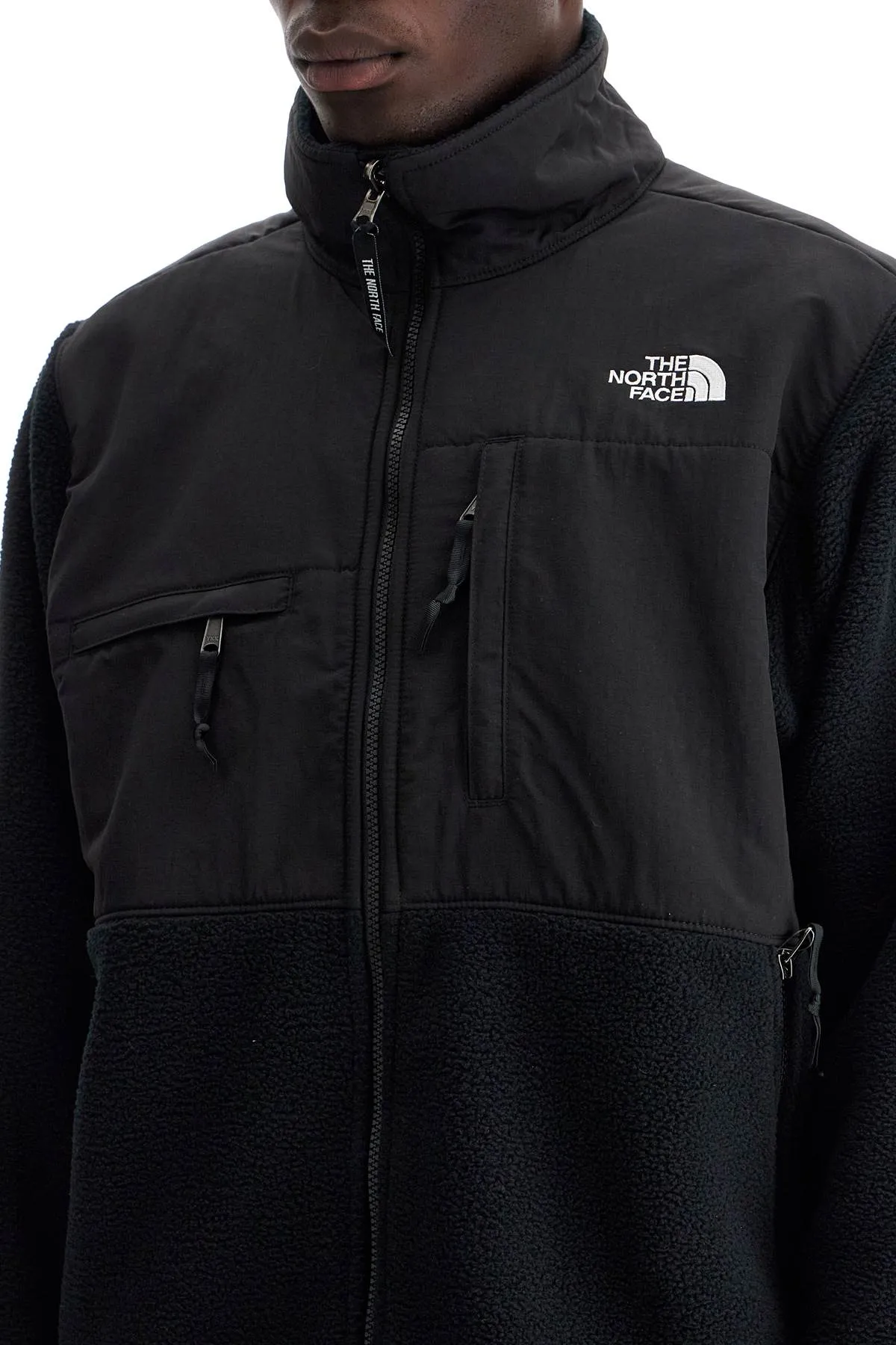 retro denali fleece sports jacket. NF0A88XH TNF BLACK