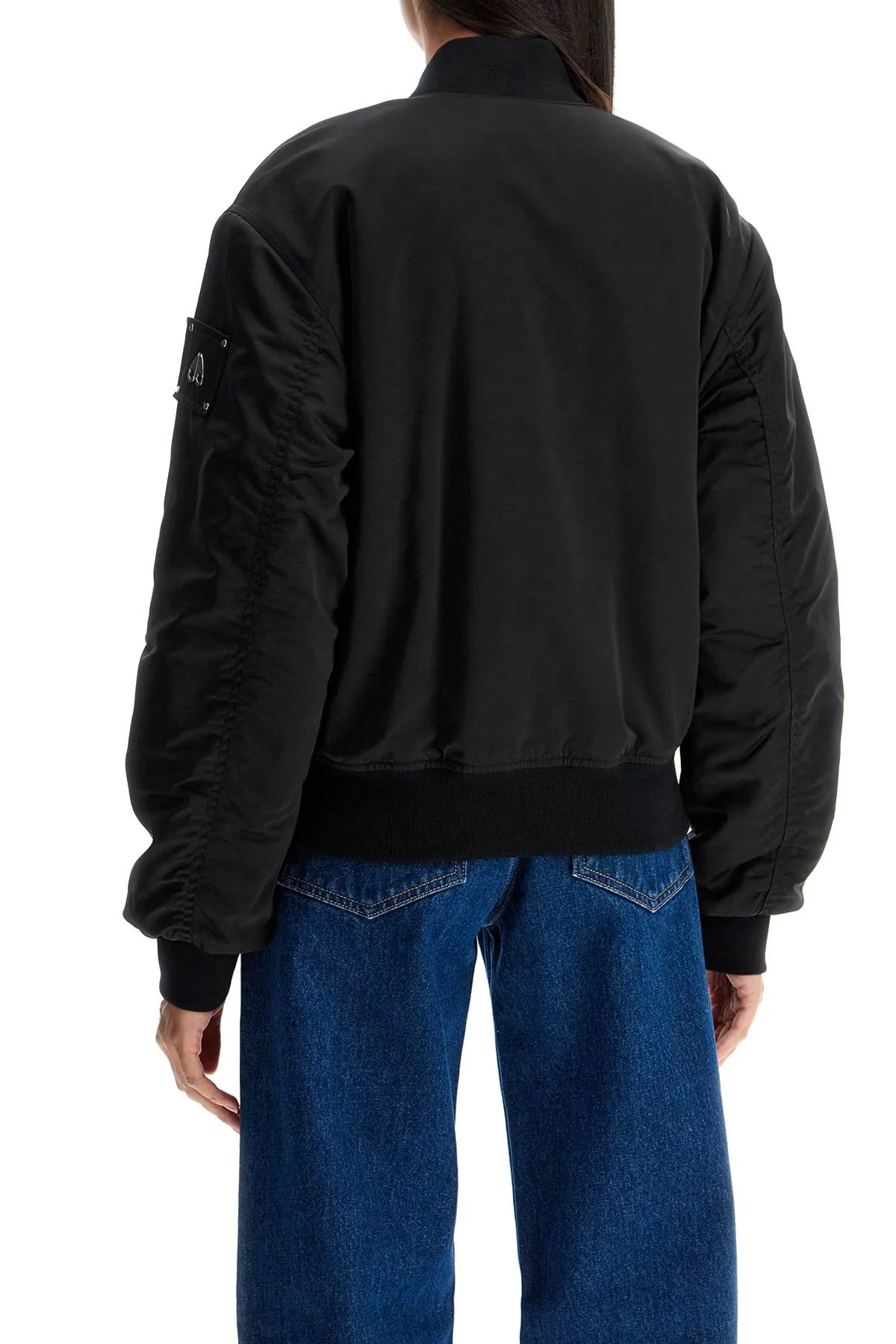 reversible jet bomber M34LB022 BLACK