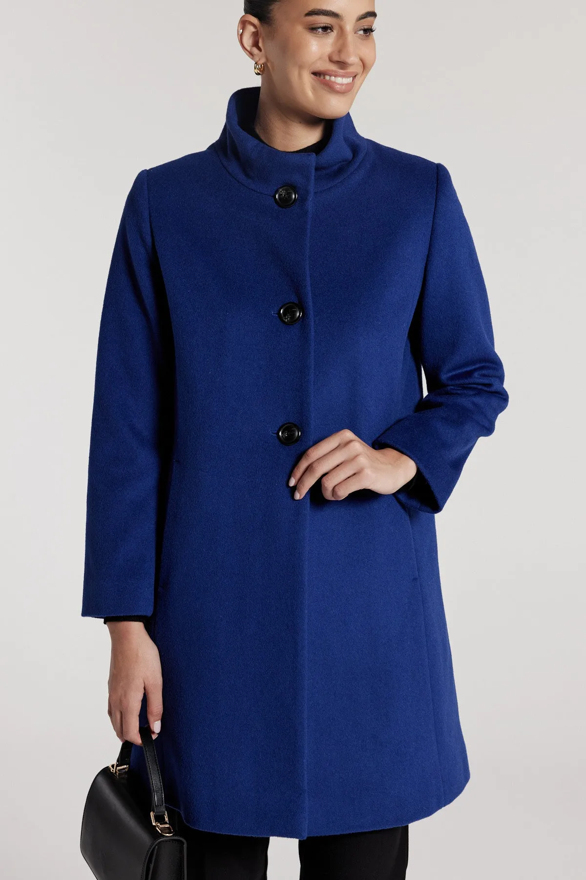 Rosa Coat - Bright Blue