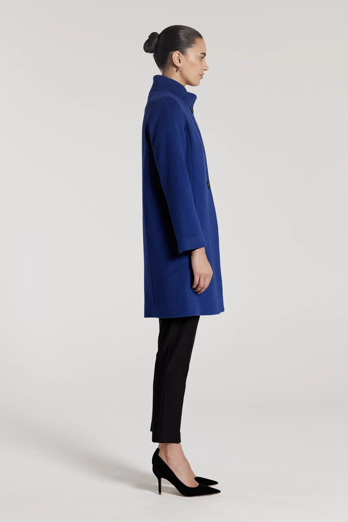 Rosa Coat - Bright Blue