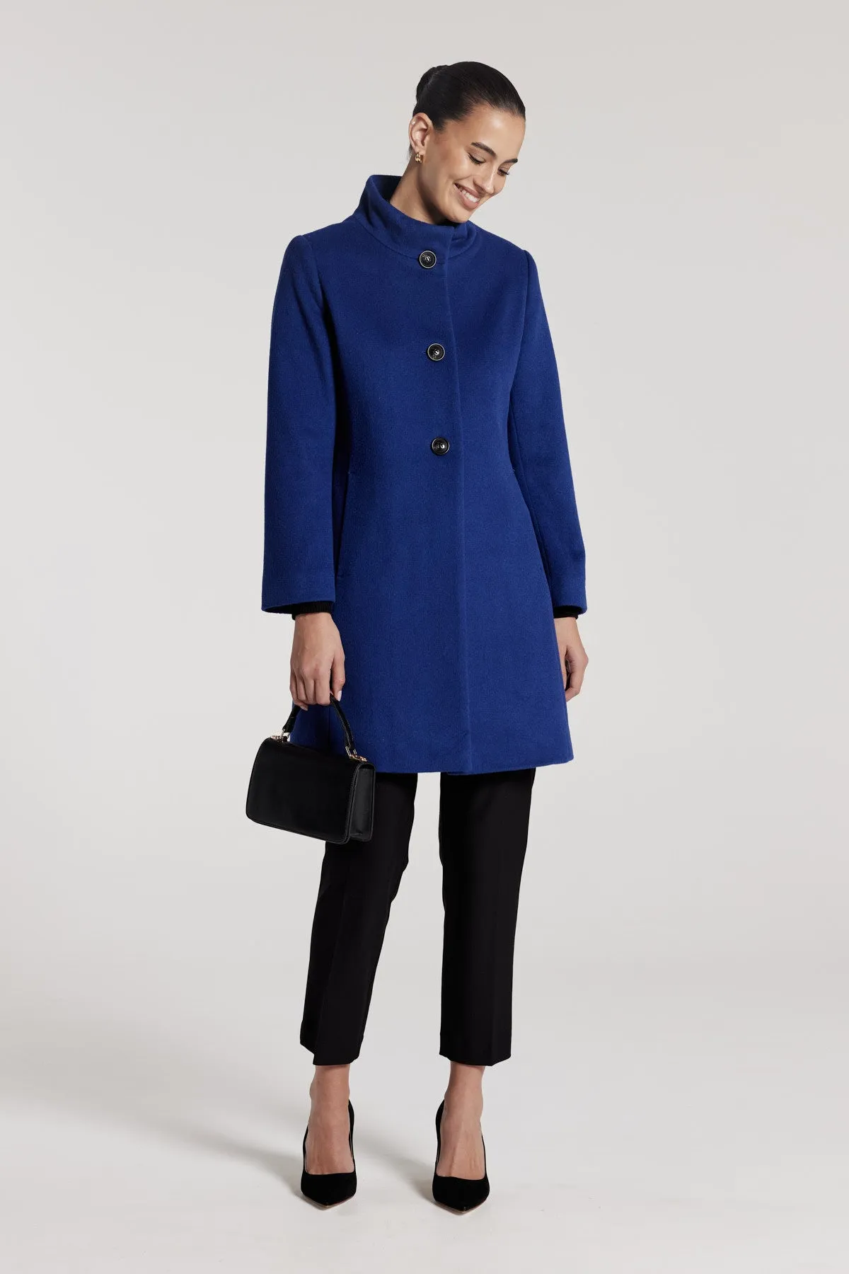 Rosa Coat - Bright Blue