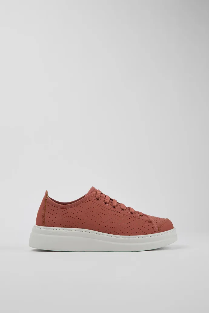 Runner Red Leather Sneaker for Women