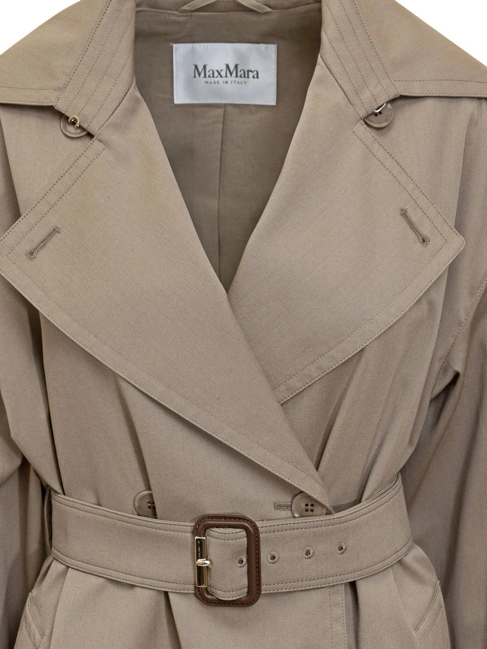 Salpa Trech Coat with Belt Closure