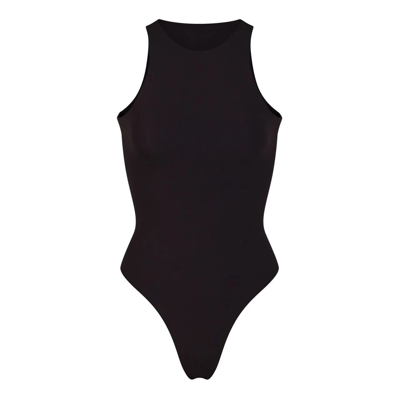 SKIMS FITS EVERYBODY High Neck Bodysuit Onyx - Black