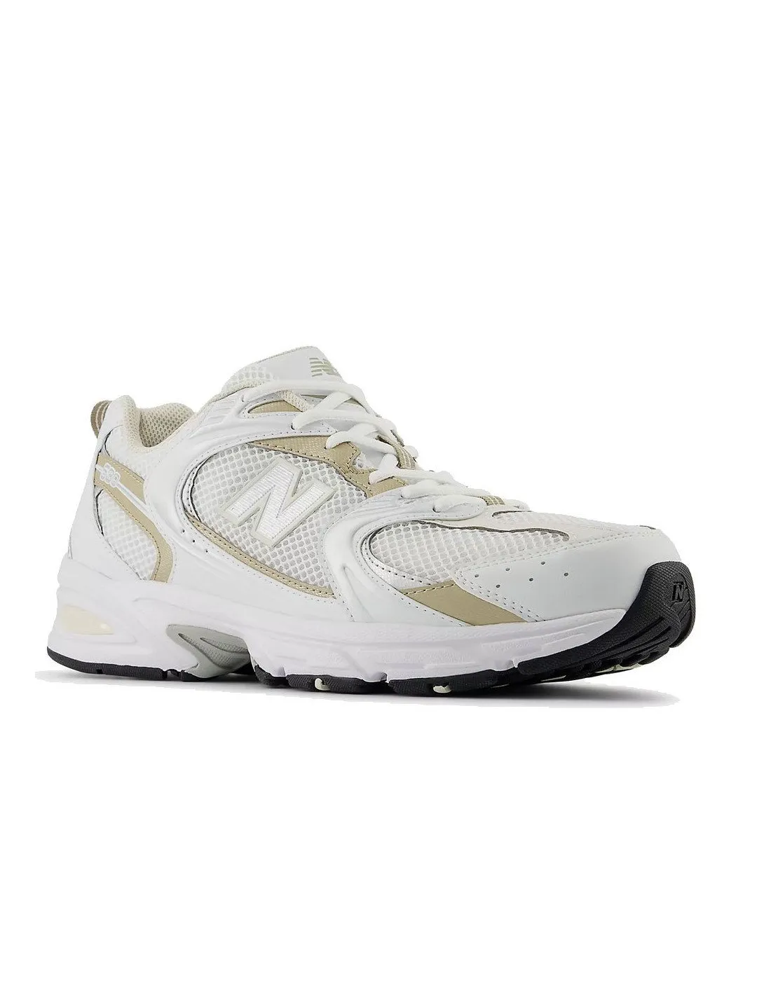 Sneakers New Balance uomo  MR530 bianche e oro