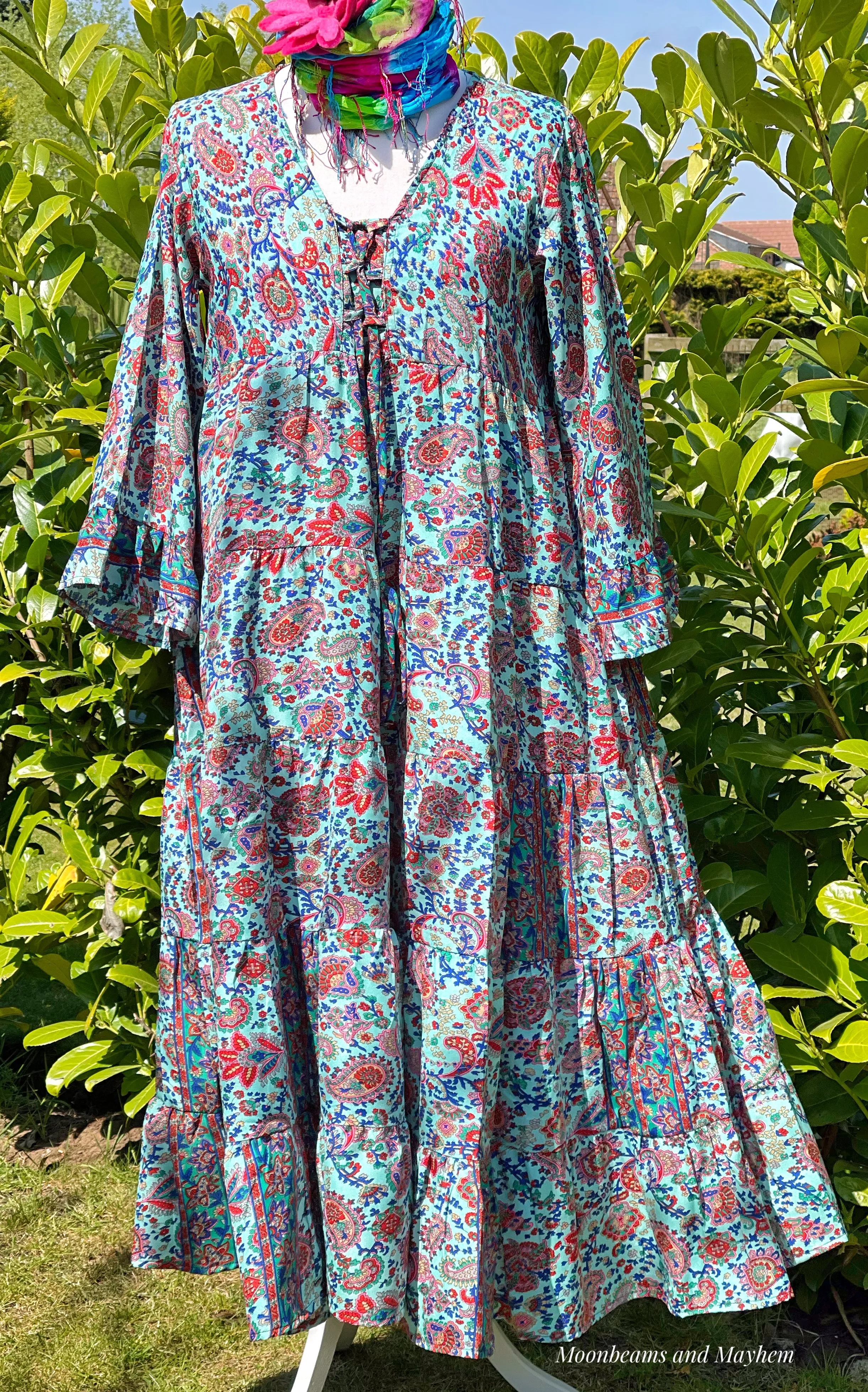 SOUL BLUE PORTOBELLO ROAD DRESS / FREE SIZE (501)